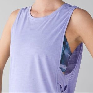 LULULEMON | Lavender Var-City Muscle Tank
